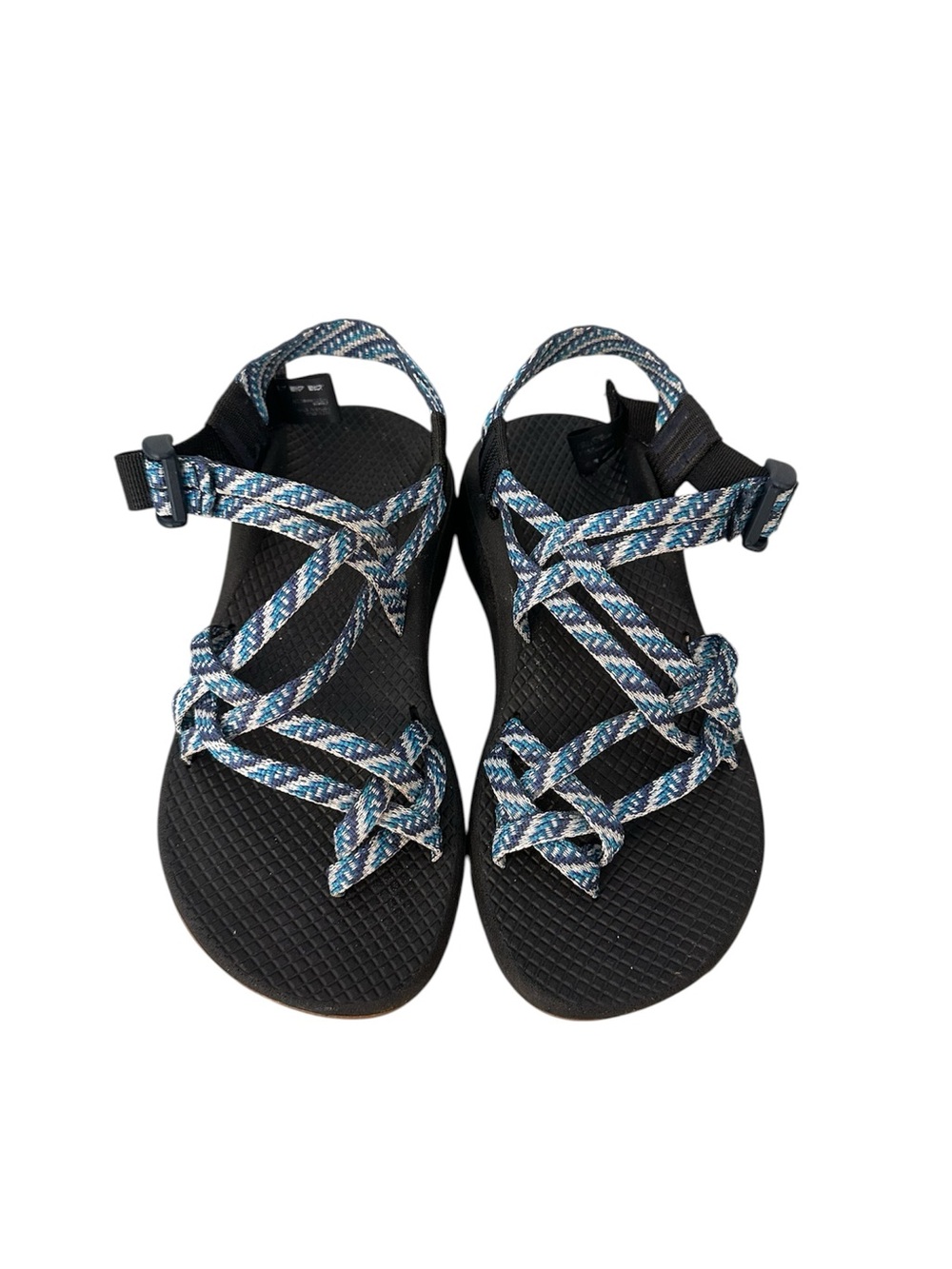 Chaco Z/Cloud X2 Sandals Womens 6 Blue Strappy Sport Sandals Walking Outdoor